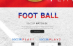 8款足球专题网页模板世界杯冠军奖杯赛事宣传PSD分层设计素材