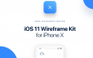 105个简洁优雅的iOS 11设计原型线框素材下载适用于iPhone X屏幕界面（含sketch和psd源文件）