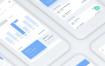 财务管理app界面ui设计工具包精品素材下载