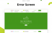 绿色清爽的网页设计HTML模板设计素材下载(提供Sketch格式下载）