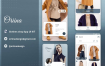 时尚服装商店app界面设计UI套件素材下载（提供Adobe XD格式源文件）