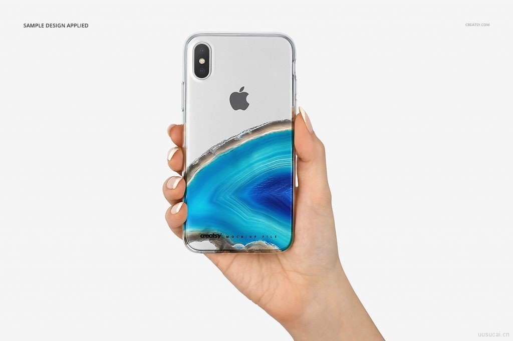 Iphone X 手机壳展示样机合集psd素材源文件打包下载 Ui素材下载